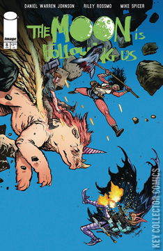 Variant Cover for The Moon Is Following Us #8