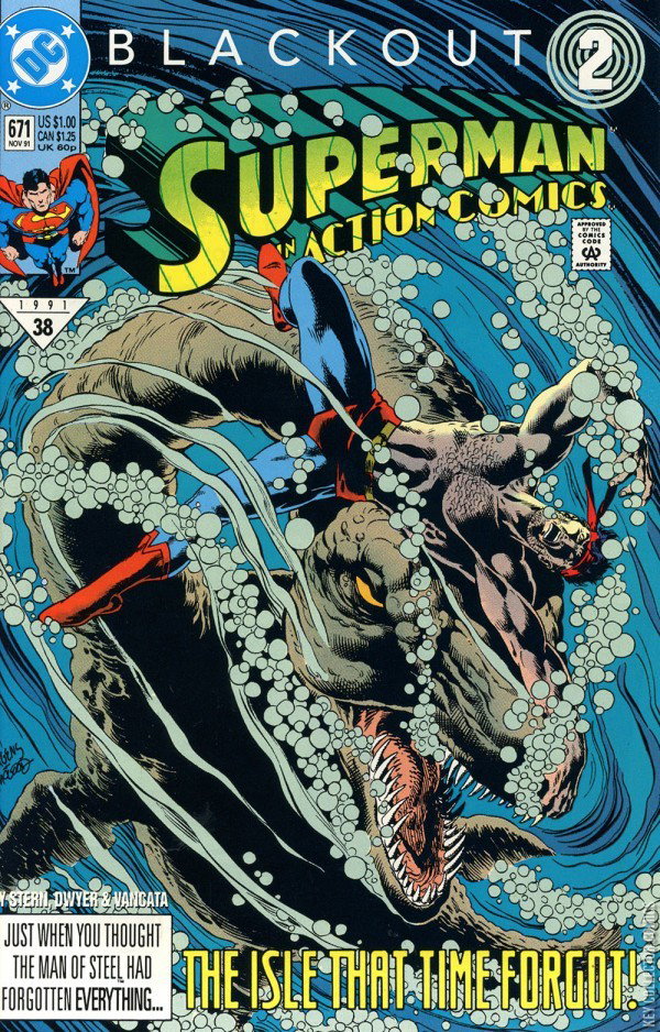 Action Comics #671 Published November 1991 | Key Collec