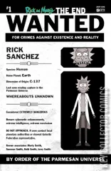 Variant Cover for Rick and Morty: The End #1
