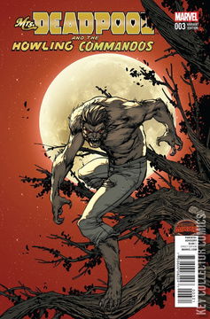 Variant Cover for Mrs. Deadpool and the Howling Commandos #3