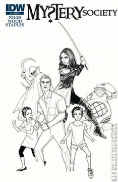 Variant Cover for Mystery Society #5