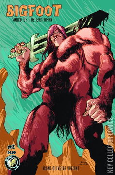 Variant Cover for Bigfoot: Sword of the Earthman #2