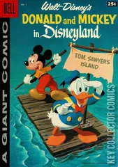 Cover for Walt Disney's Donald & Mickey in Disneyland on Tom Sawyer's Island #1