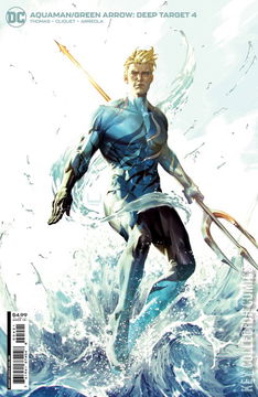 Variant Cover for Aquaman / Green Arrow: Deep Target #4