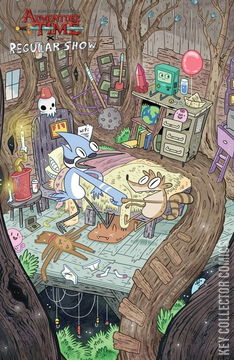 Variant Cover for Adventure Time / Regular Show #6