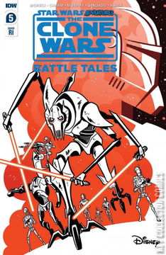 Variant Cover for Star Wars Adventures: The Clone Wars - Battle Tales #5