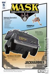 Variant Cover for M.A.S.K.: Mobile Armored Strike Kommand #5