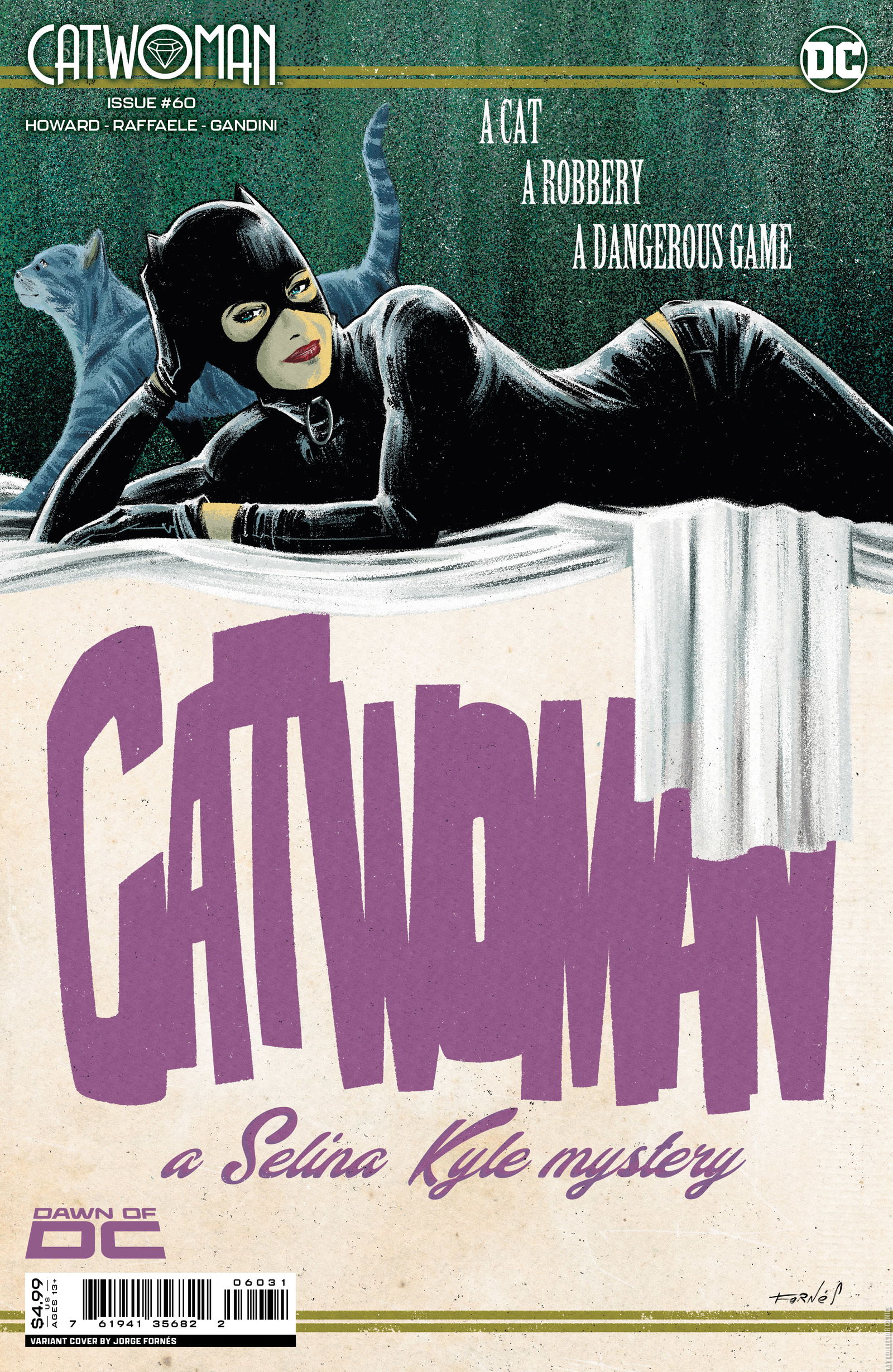 Variant Cover for Catwoman #60