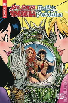 Variant Cover for Red Sonja and Vampirella Meet Betty and Veronica #9