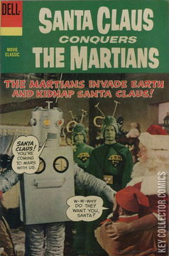 Variant Cover for Santa Claus Conquers the Martians