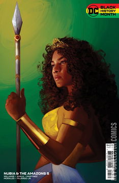 Variant Cover for Nubia and the Amazons #5