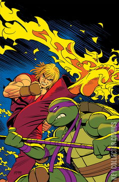 Variant Cover for Teenage Mutant Ninja Turtles vs. Street Fighter #5