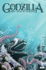 Variant Cover for Godzilla: Here There Be Dragons #2