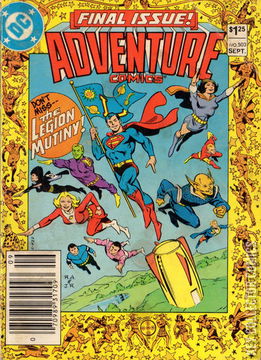 Variant Cover for Adventure Comics #503