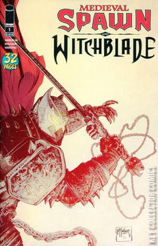 Variant Cover for Medieval Spawn / Witchblade #1