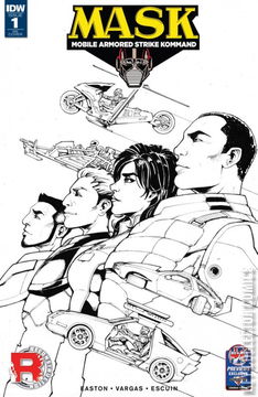 Variant Cover for M.A.S.K.: Mobile Armored Strike Kommand #1