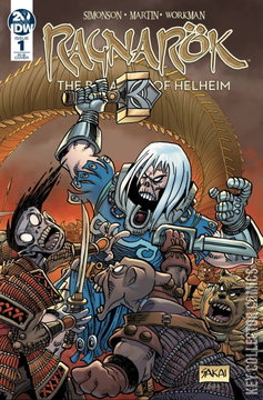 Variant Cover for Ragnarok: The Breaking of Helheim #1