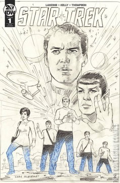 Variant Cover for Star Trek: Year Five #1