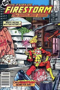 Variant Cover for Firestorm the Nuclear Man #37