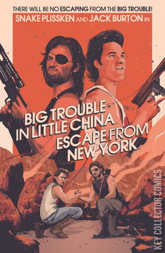 Variant Cover for Big Trouble in Little China / Escape From New York #1