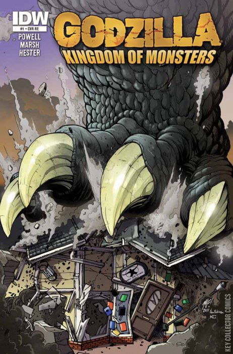 Variant Cover for Godzilla Kingdom of Monsters #1
