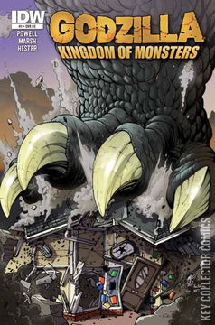 Variant Cover for Godzilla Kingdom of Monsters #1
