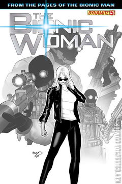 Variant Cover for The Bionic Woman #5