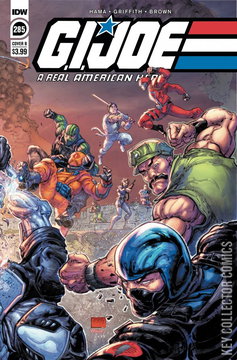 Variant Cover for G.I. Joe: A Real American Hero #285