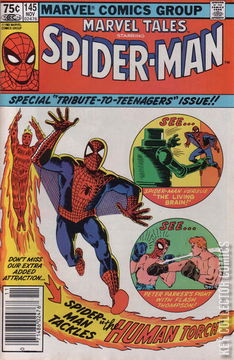 Variant Cover for Marvel Tales #145