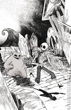 Variant Cover for The Nightmare Before Christmas: The Battle for Pumpkin King #1