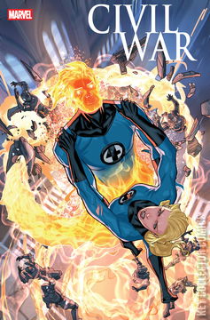 Variant Cover for Civil War #5