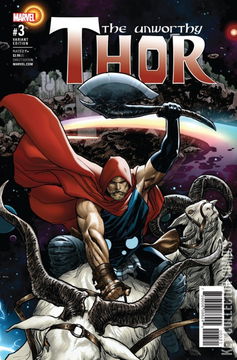 Variant Cover for Unworthy Thor, The #3