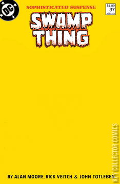 Variant Cover for Saga of the Swamp Thing #37