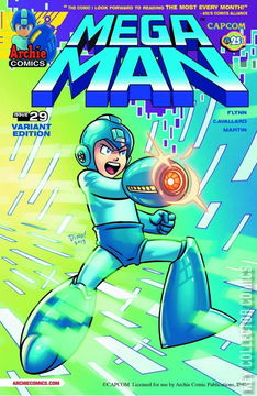 Variant Cover for Mega Man #29