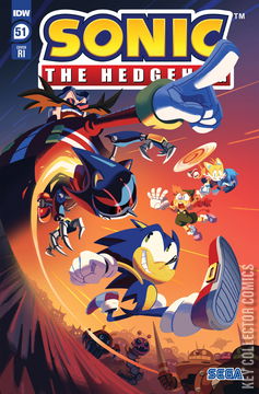 Variant Cover for Sonic the Hedgehog #51