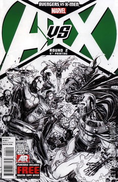 Variant Cover for Avengers vs. X-Men #2