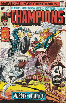 Variant Cover for Champions #4