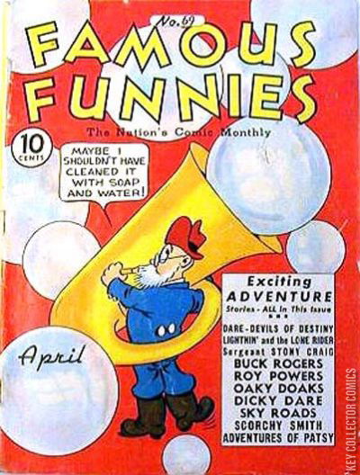 Cover art for Famous Funnies #69