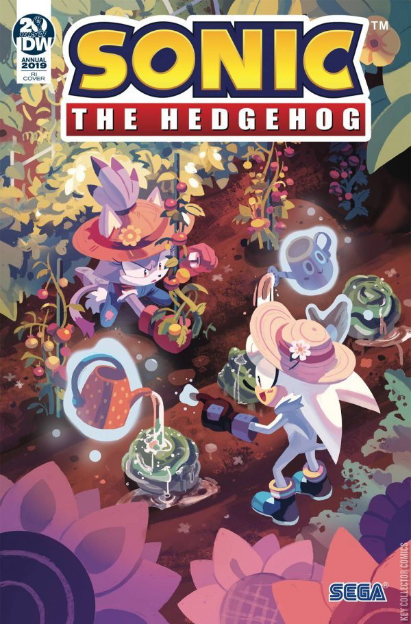 Variant Cover for Sonic the Hedgehog Annual #2019