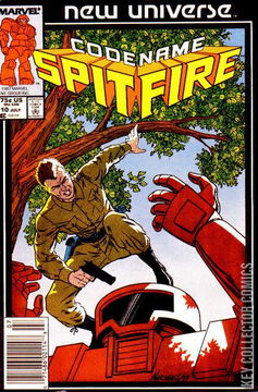 Variant Cover for Codename: Spitfire #10