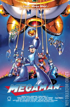Variant Cover for Mega Man: Legends - Timelines #1