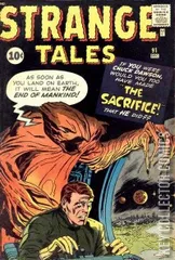 Cover for Strange Tales #91
