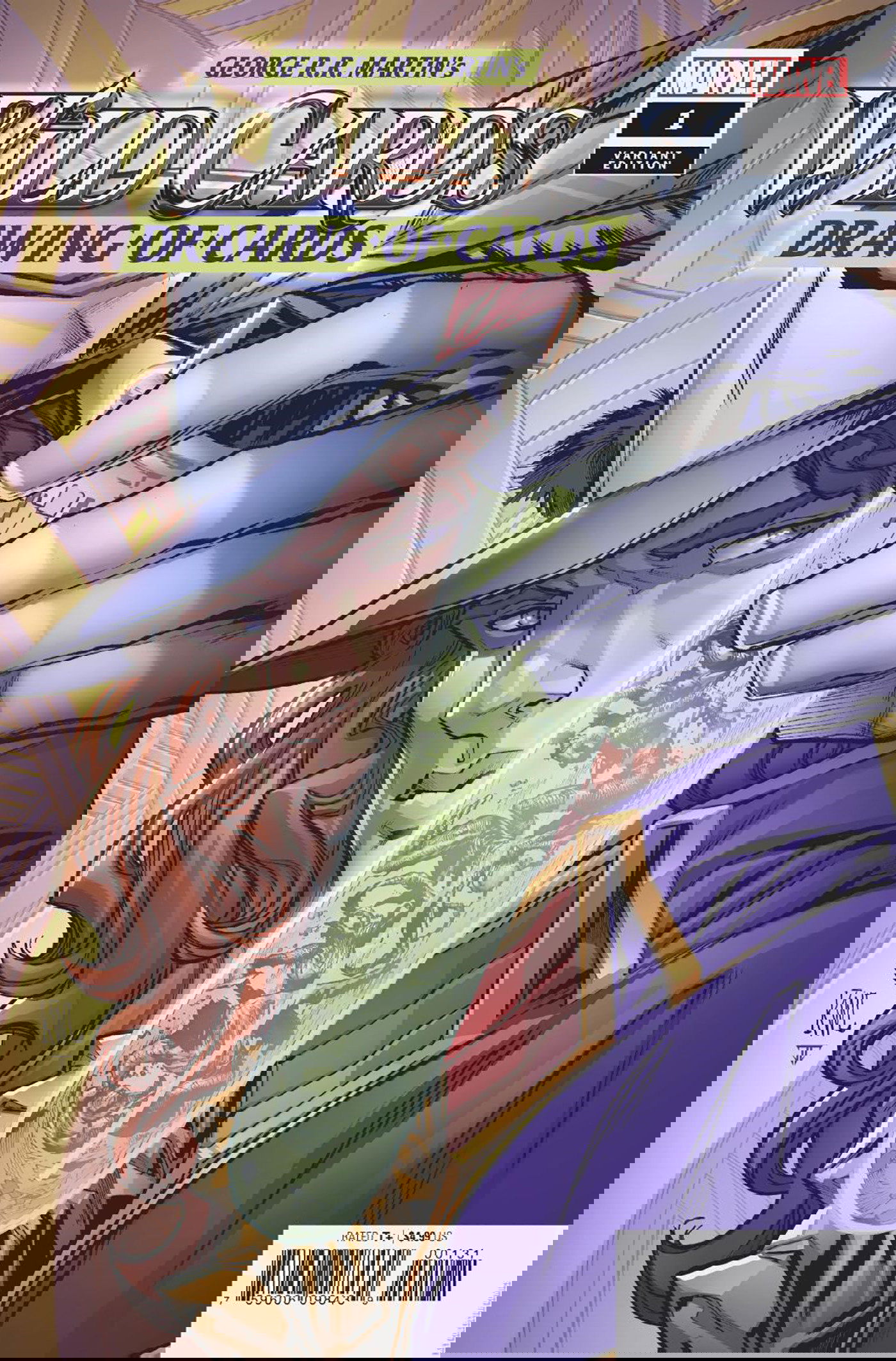 Variant Cover for Wild Cards: The Drawing of Cards #1