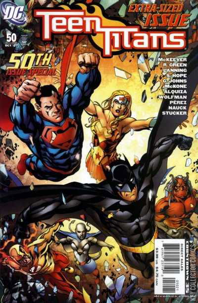 Cover art for Teen Titans #50 
