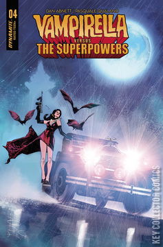 Variant Cover for Vampirella vs. Superpowers #4