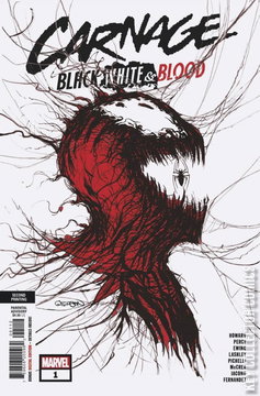 Variant Cover for Carnage: Black, White and Blood #1