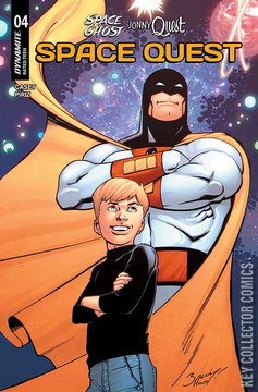 Variant Cover for Space Ghost / Jonny Quest: Spacequest #4