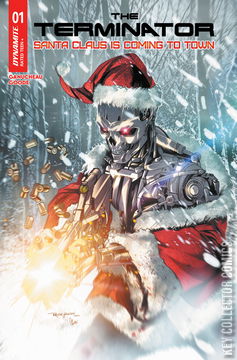 Variant Cover for Terminator: Santa Claus is Coming to Town #1