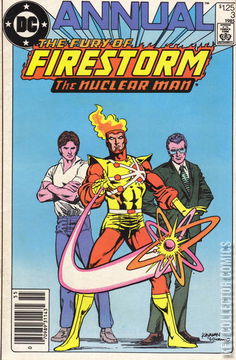 Variant Cover for Firestorm the Nuclear Man Annual #3