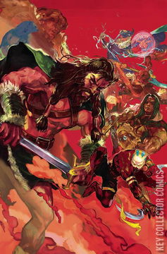 Variant Cover for Mighty Barbarians #5